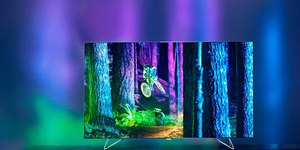 Smart TV que faz show de luzes na parede promete visual de cinema