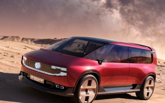 E-Space: Renault cria novo conceito de minivan elétrica futurista