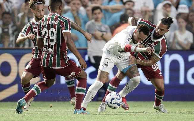 Fluminense venceu o Santos também na Vila Belmiro neste ano Fluminense venceu o Santos também na Vila Belmiro neste ano