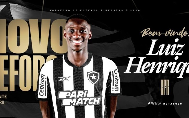 Botafogo confirma Luiz Henrique, maior contratação do futebol brasileiro