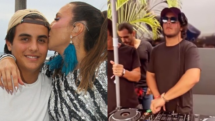 Filho de Ivete Sangalo, Marcelo choca ao atuar como DJ em festa