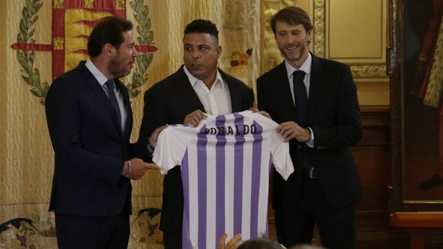 Ronaldo já comandou o clube espanhol, quando comprou 51% das ações do clube em 2018 Ronaldo já comandou o clube espanhol, quando comprou 51% das ações do clube em 2018