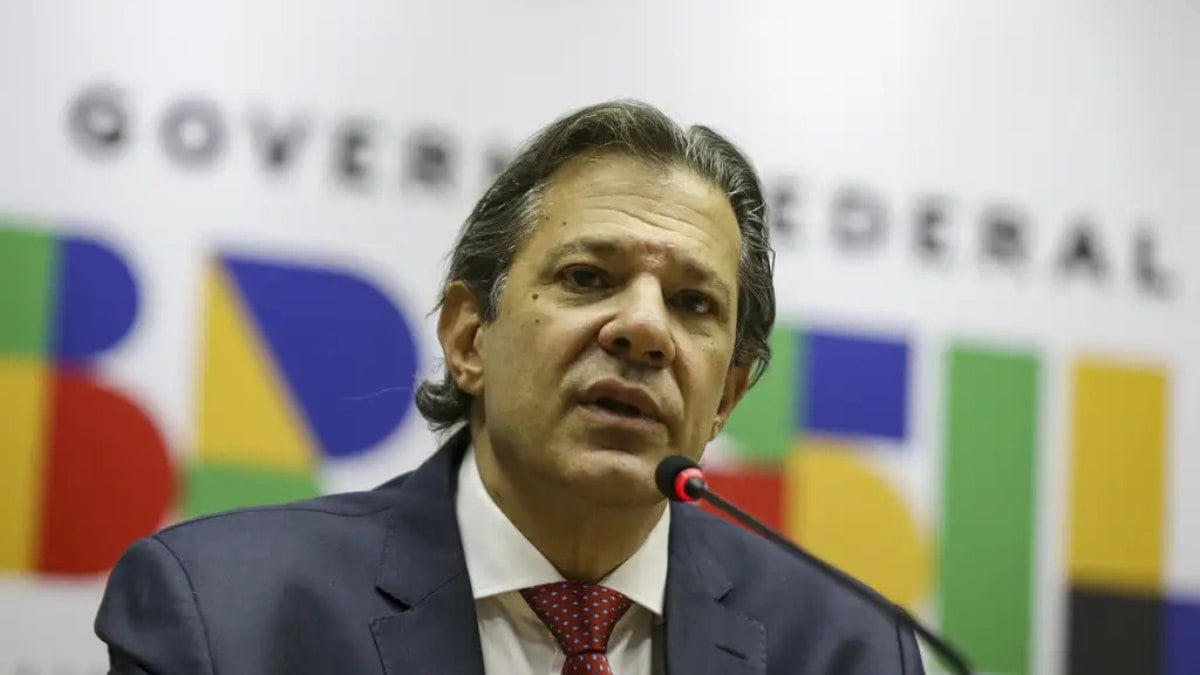 O ministro da Fazenda, Fernando Haddad (PT