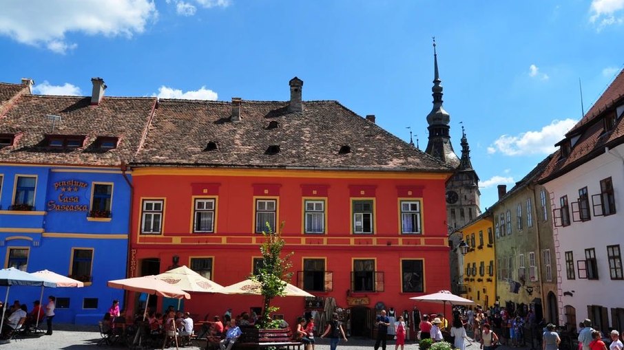 Centro histórico de Sighisoara - Romênia Centro histórico de Sighisoara - Romênia