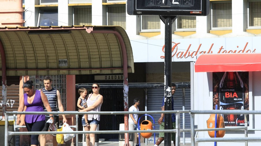 Em Porto Alegre, os termômetros marcaram 42ºC