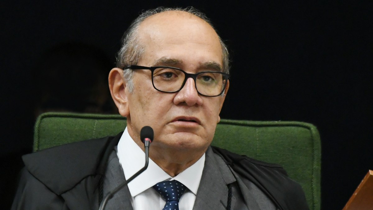 Gilmar Mendes durante julgamento no STF