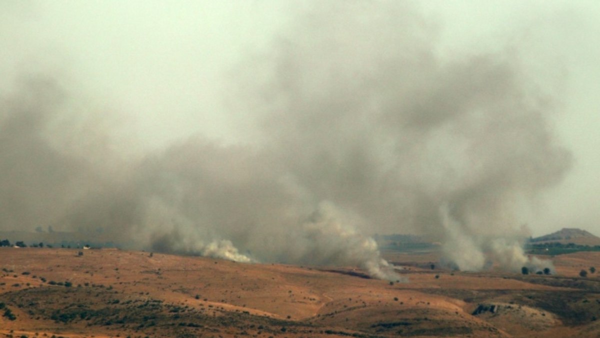 Disparos de foguetes e drones contra Israel