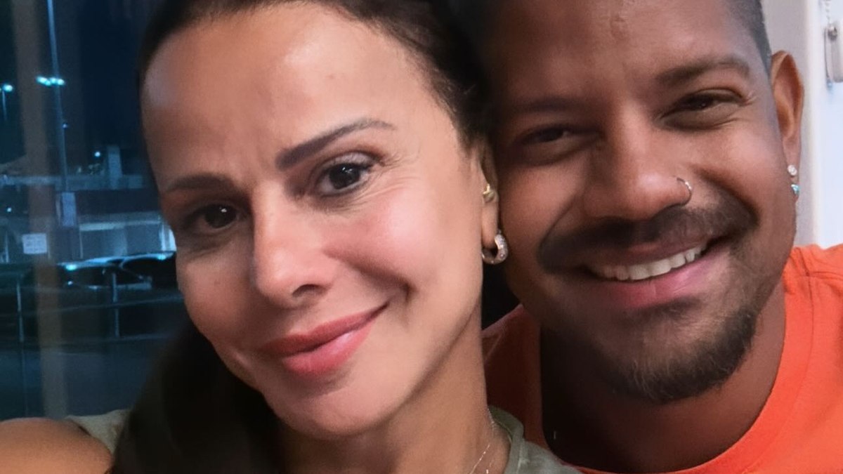 Vivi Araújo e o marido, Guilherme Militão