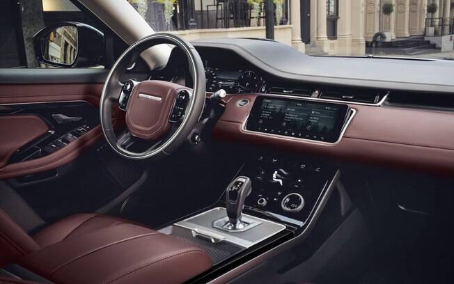 A nova geração do Range Rover Evoque conta com diversas opções de revestimento de painel, portas e bancos