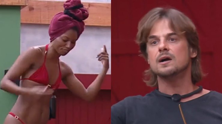 Erthal sobre Tina em A Fazenda: "Já se esfregou em todo mundo"