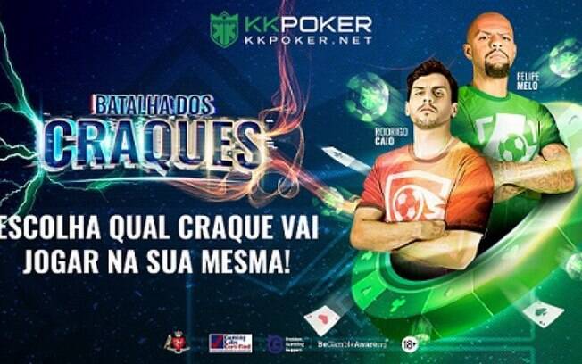 Com duelo entre Felipe Melo e Rodrigo Caio, empresa de poker lança campanha no Brasil
