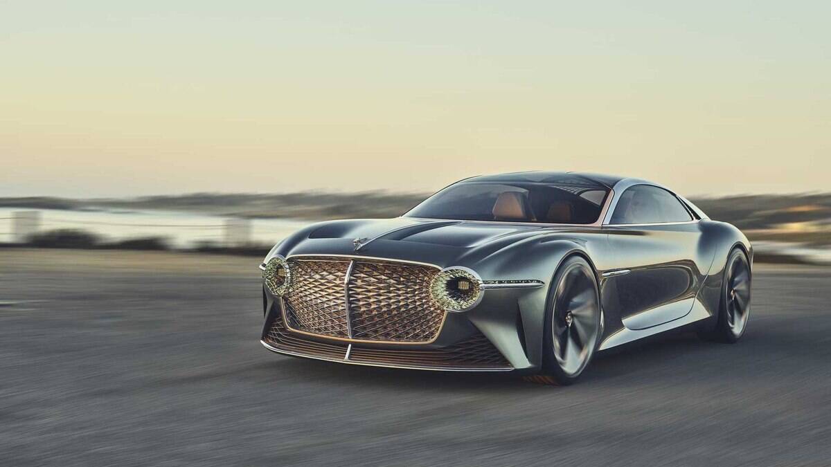 O protótipo Bentley EXP 100 GT deve servir de inspiração para o primeiro modelo 100% elétrico da marca