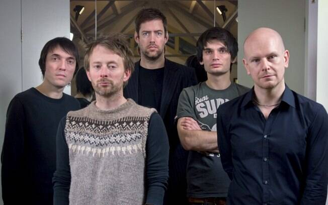 O Radiohead faz um show em Tel-Aviv, em Israel, nesta quarta-feira (19)