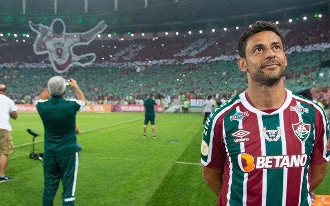 Explosão, emoção e lágrimas: Fred se despede do Fluminense e do futebol no lugar que mais amou Explosão, emoção e lágrimas: Fred se despede do Fluminense e do futebol no lugar que mais amou