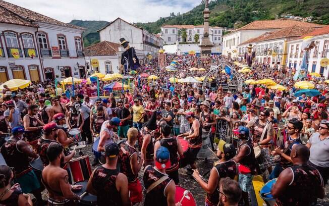 O carnaval em Ouro Preto é um dos mais tradicionais de Minas Gerais