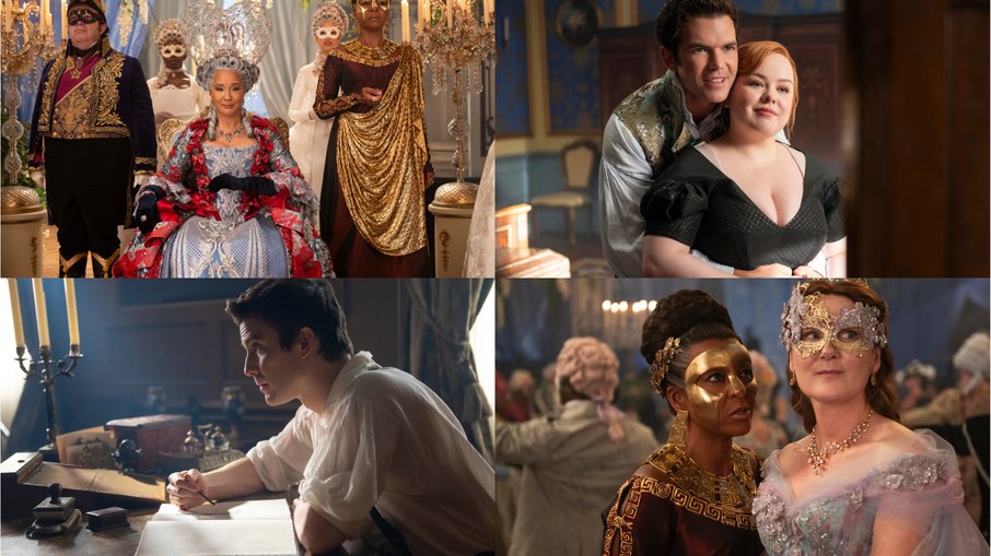 Bridgerton adapta os livros de Julia Quinn mantendo romance e drama que conquistam fãs.
