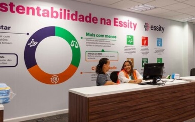 85% das inovações da Essity geram bem-estar para o meio ambiente e para as pessoas