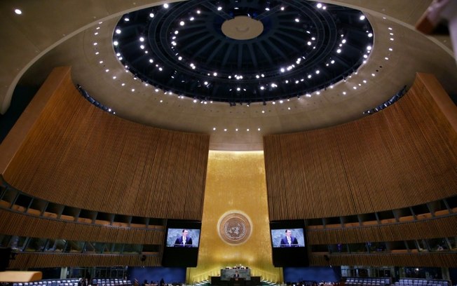 A Assembleia Geral da ONU, 25 de setembro e 2025 em Noa York