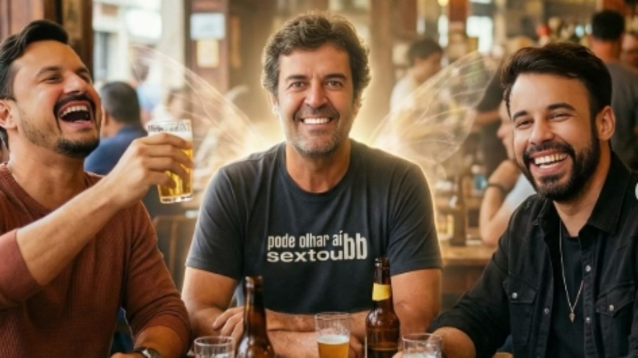Homenagem dos cantores Clayton e Romário