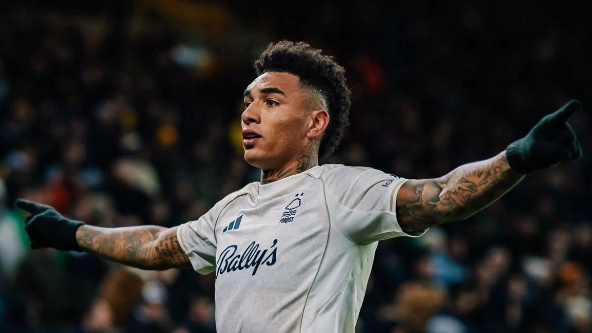 Igor Jesus comemora primeiro gol marcado na Premier League Igor Jesus comemora primeiro gol marcado na Premier League