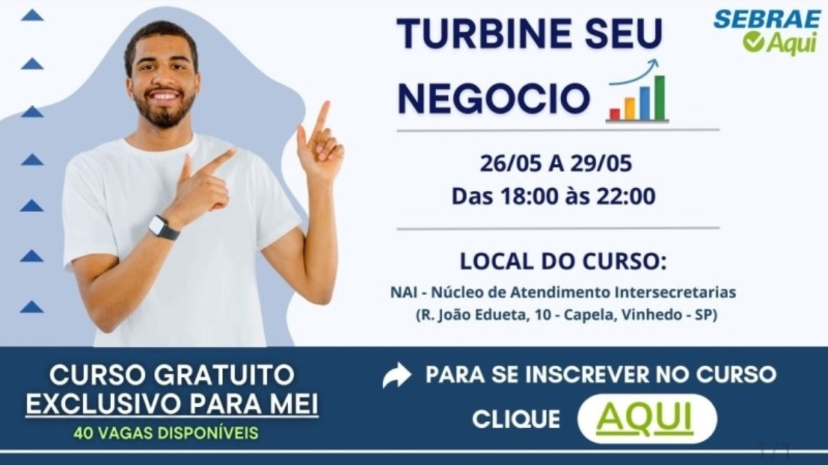 Curso oferece oportunidade de qualificação gratuita Curso oferece oportunidade de qualificação gratuita