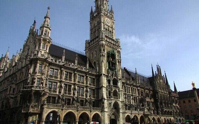Catedral de Munique (Frauenkirche), localizada na Marienplatz, coração da cidade