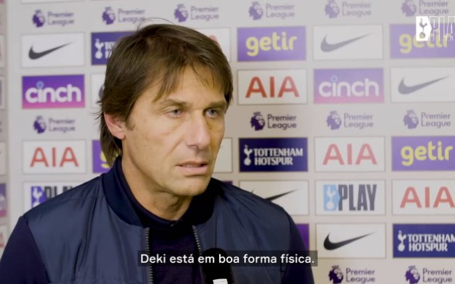 Antonio Conte elogia jovens jogadores do Tottenham Hotspur