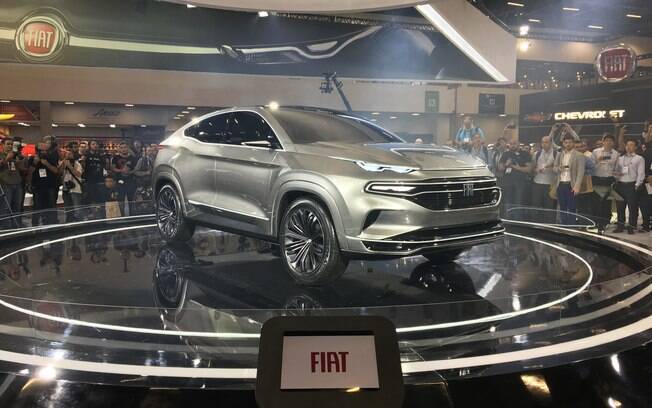 O SUV da Fiat terá base no modelo Fastback, atração no Salão do Automóvel do ano passado