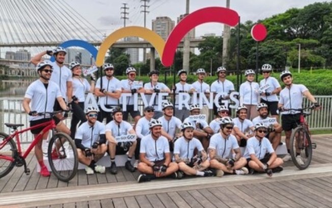 Huawei reúne ciclistas em evento global em São Paulo