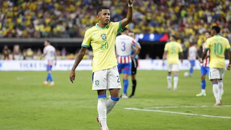 Atacante disputa a Copa América pela Seleção Brasileira