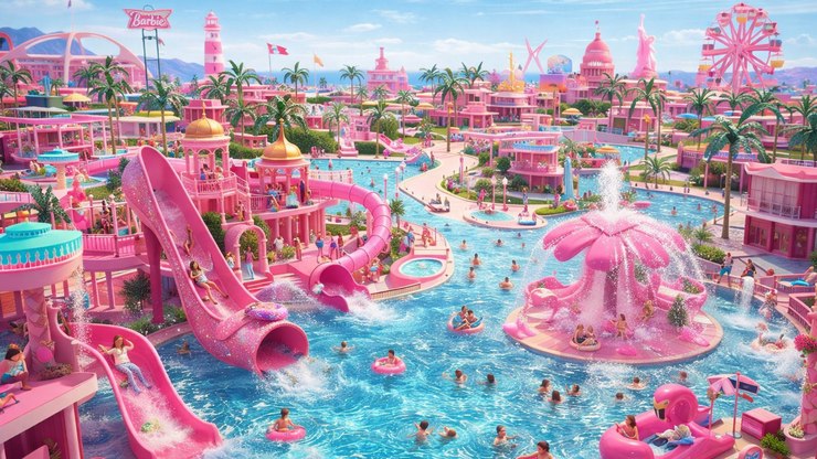 Vem aí o parque aquático temático da Barbie em Orlando!