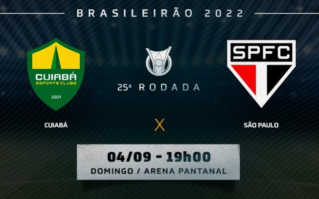 Cuiabá x São Paulo: prováveis times, desfalques e onde assistir ao duelo pelo Brasileirão