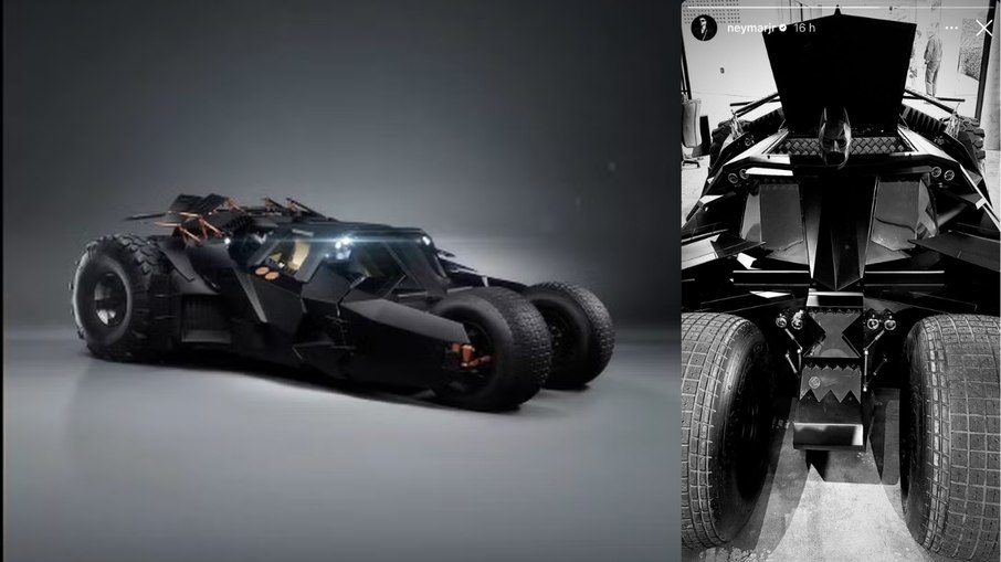 Réplica do Batmóvel comprado por NeymarJr.