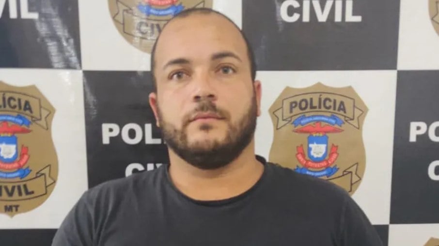 Alan Diego dos Santos foi preso no Mato Grosso