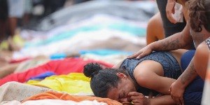 Operação Contenção em imagens: cenário de guerra