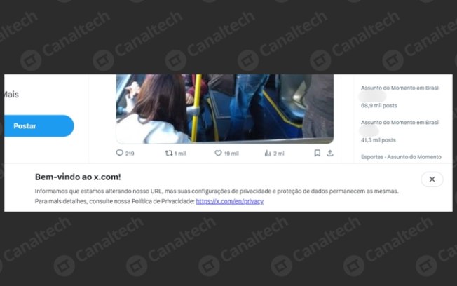 'X.com' agora é padrão e Twitter aposenta domínio antigo