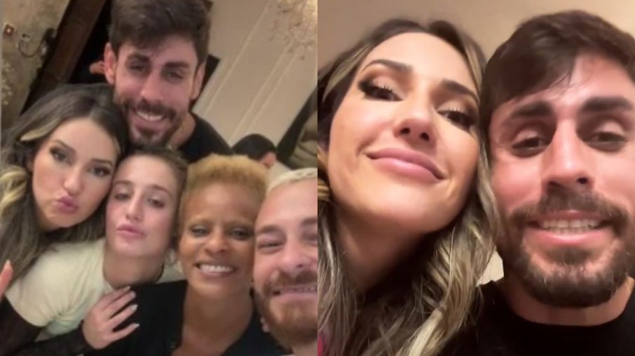 Amanda Meirelles, Cara de Sapato, Bruna Griphao, Aline Wirley e Fred Desimpedidos se reencontraram após o 'BBB 23'