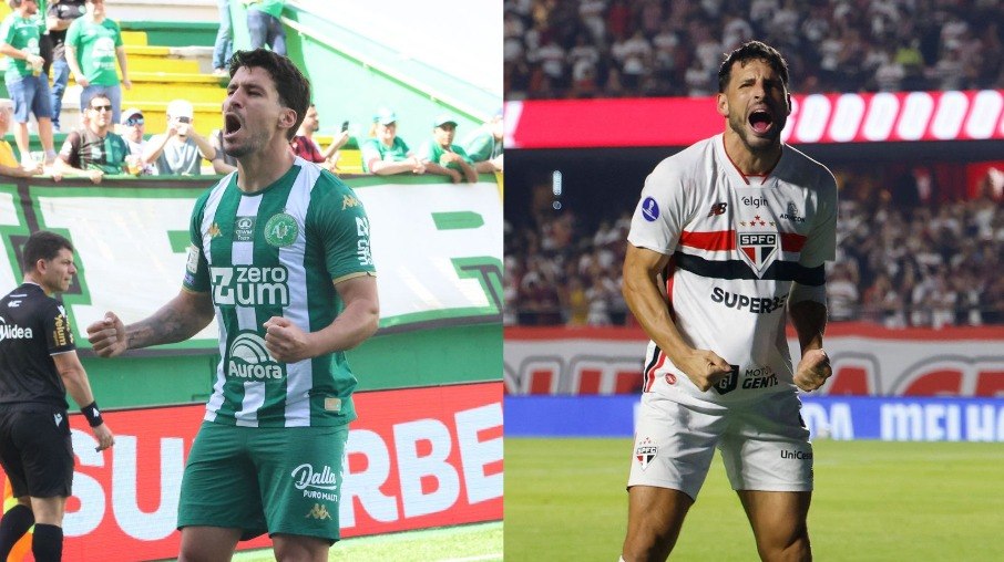 Marcinho e Calleri são destaques de Chapecoense e São Paulo