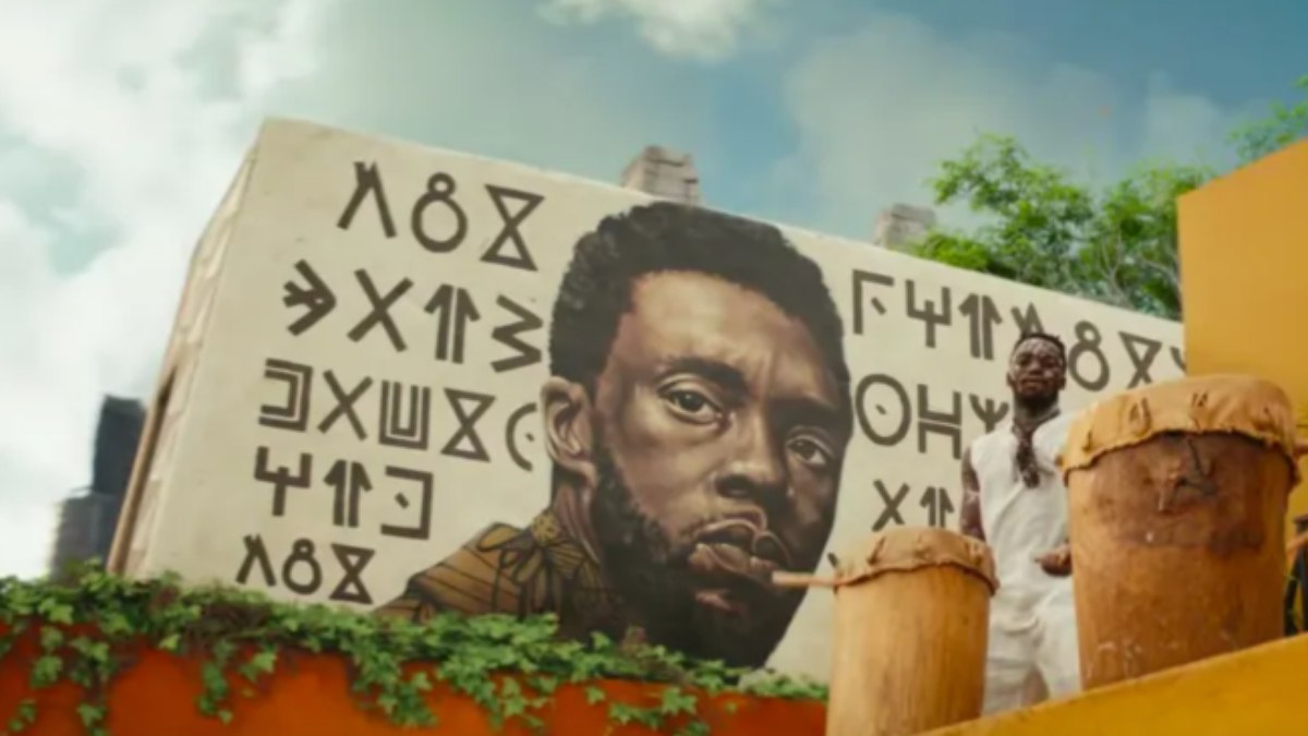 Trecho do trailer de 'Pantera Negra: Wakanda Forever', em que Chadwick Boseman também será homenageado