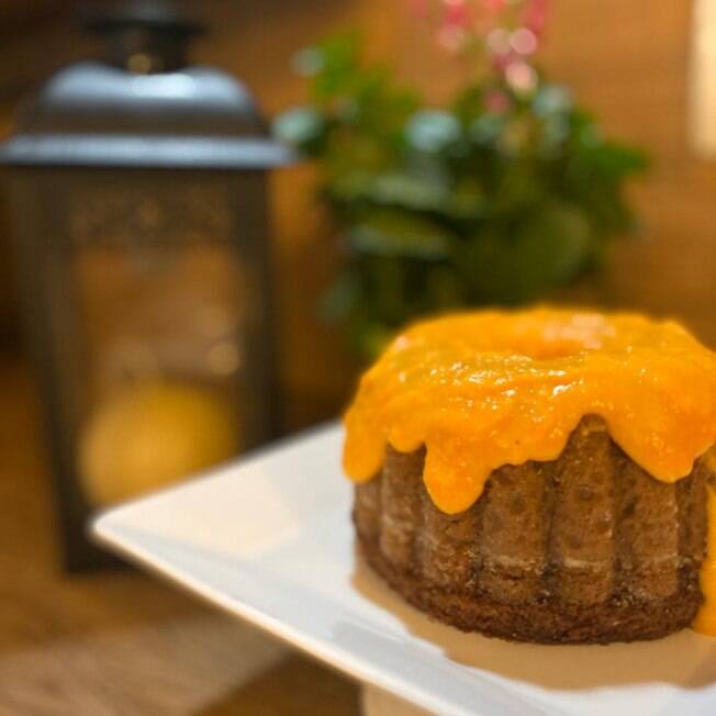 bolo de chocolate com cenoura