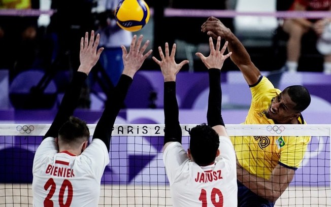 Polônia vira e Brasil sofre segunda derrota no vôlei masculino