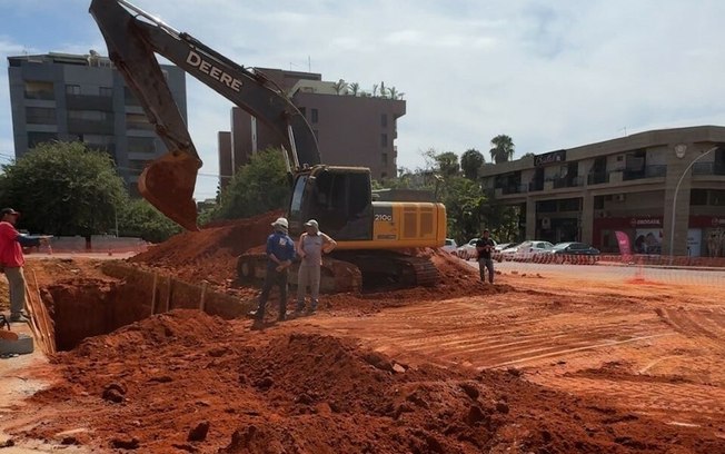 Sistema de drenagem pluvial da Asa Norte passa por manutenção