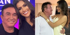 Cálita Franciele celebra 1º ano de casamento com Amado Batista