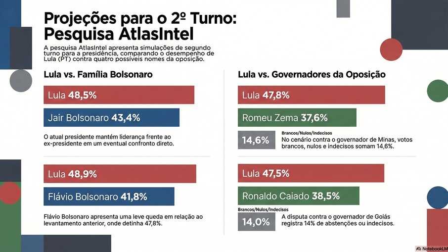 Intenções de voto em um eventual 2º turno
