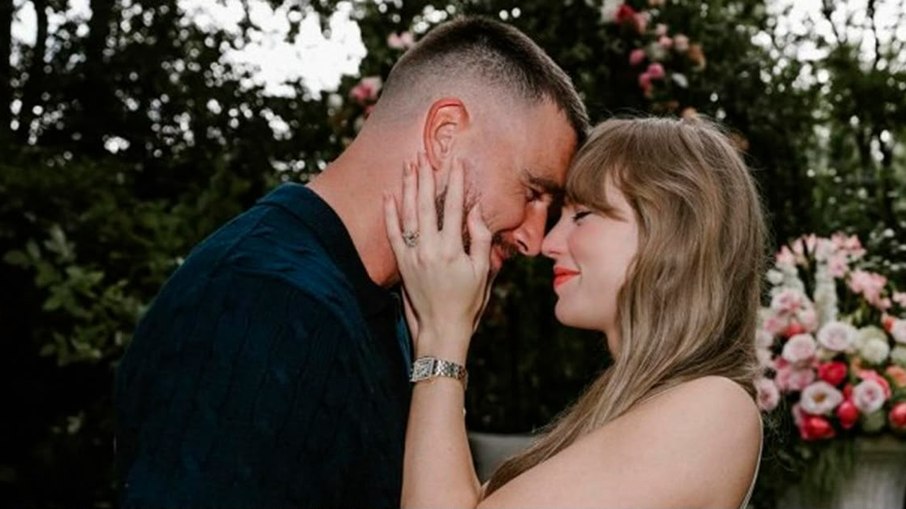 Taylor Swift e Travis Kelce Taylor Swift e Travis Kelce