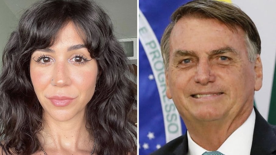 Fernanda Catania, a Foquinha, e Jair Bolsonaro