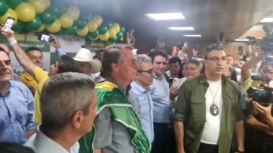 Bolsonaro participou de ato em BH ao lado do vice Braga Netto e do governador Romeu Zema