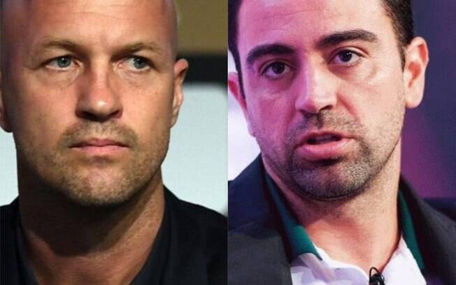 Jordi e Xavi são nomes cotados para assumir o Barcelona, porém não existe tanto apelo Jordi e Xavi são nomes cotados para assumir o Barcelona, porém não existe tanto apelo
