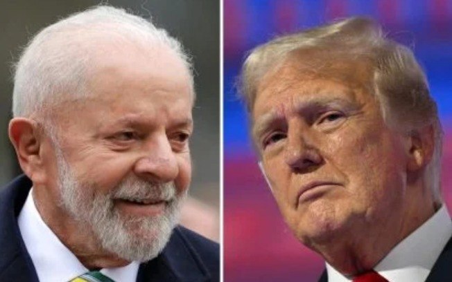 Lula (E) e Donald Trump (D) Lula (E) e Donald Trump (D)