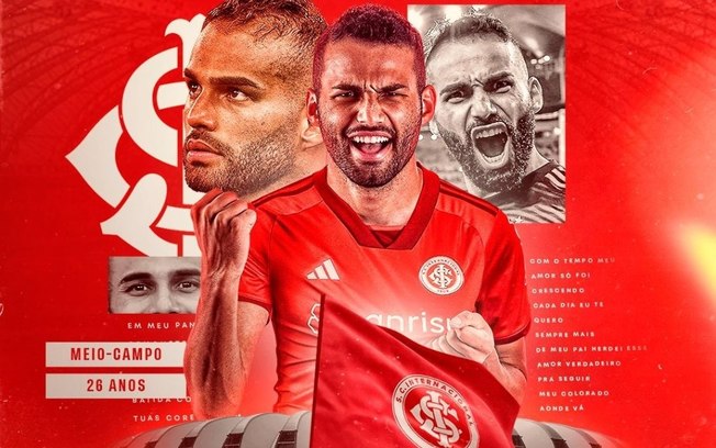 Internacional anuncia a contratação de Thiago Maia